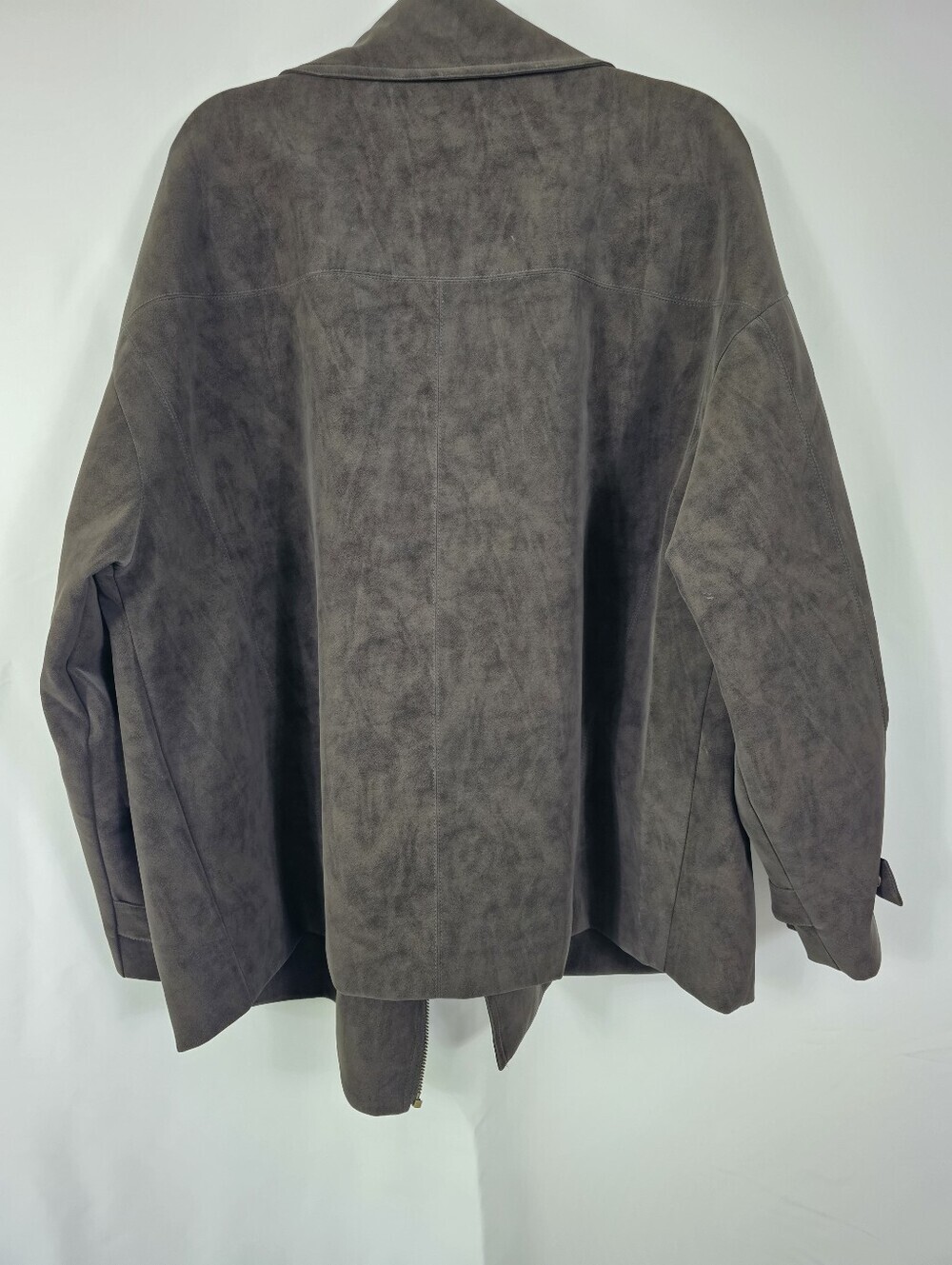 DISSH Oakland oversized jacket in chocolate size 6 - Picture 8 of 11